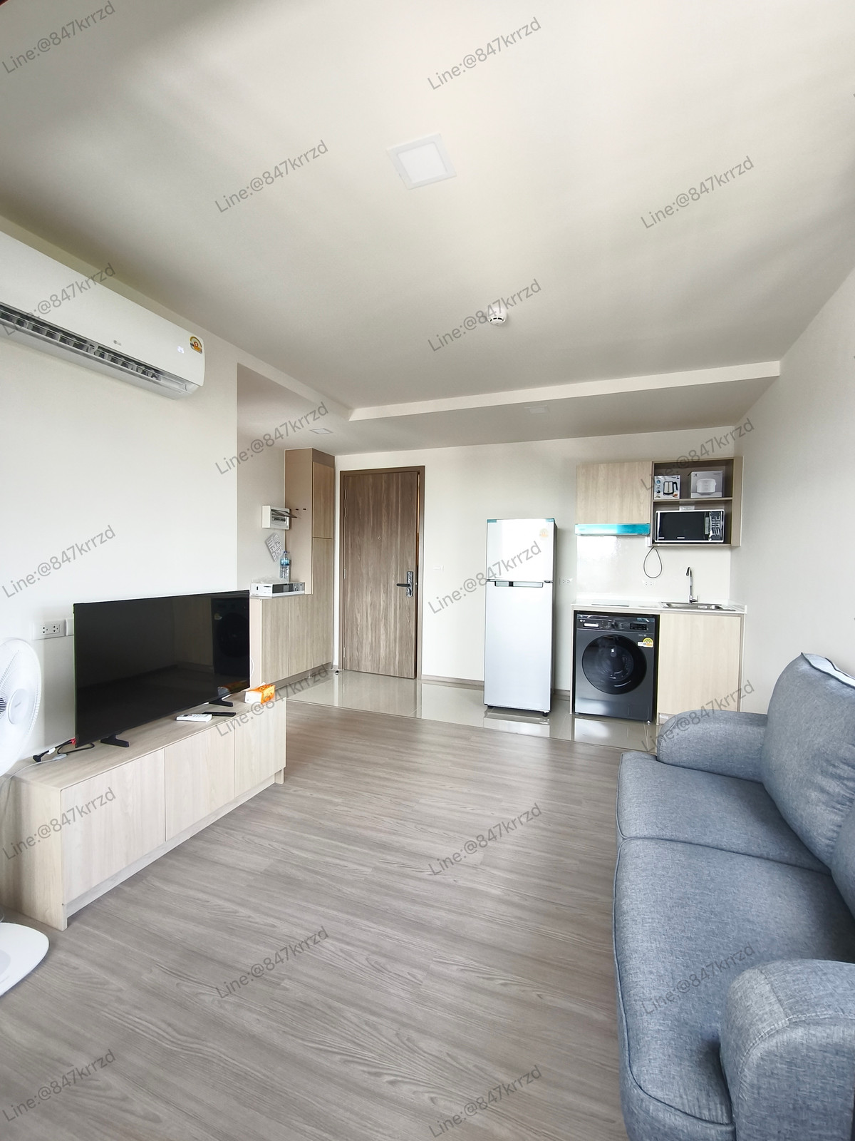 CH01723 ✅ Condo for rent, The Muve Sukhumvit 107, pets allowed, new room, first hand, corner room, ready to move in, near BTS Bearing. Loading...