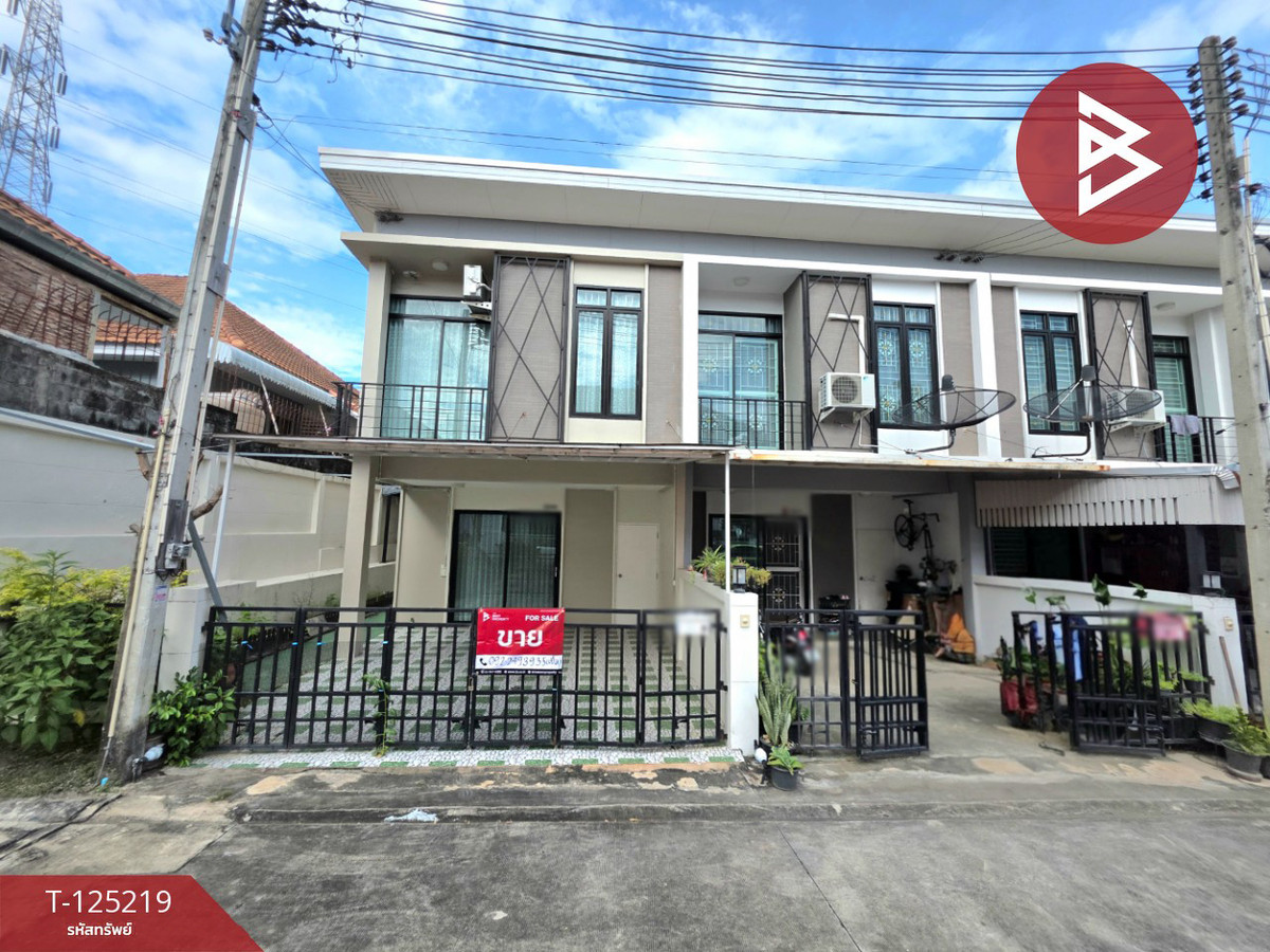 For SaleTownhomePattaya, Bangsaen, Chonburi : Townhouse for sale, The Central Village 3 Assumption-Sriracha (The Central3 Assumption-Sriracha) Sriracha Chonburi