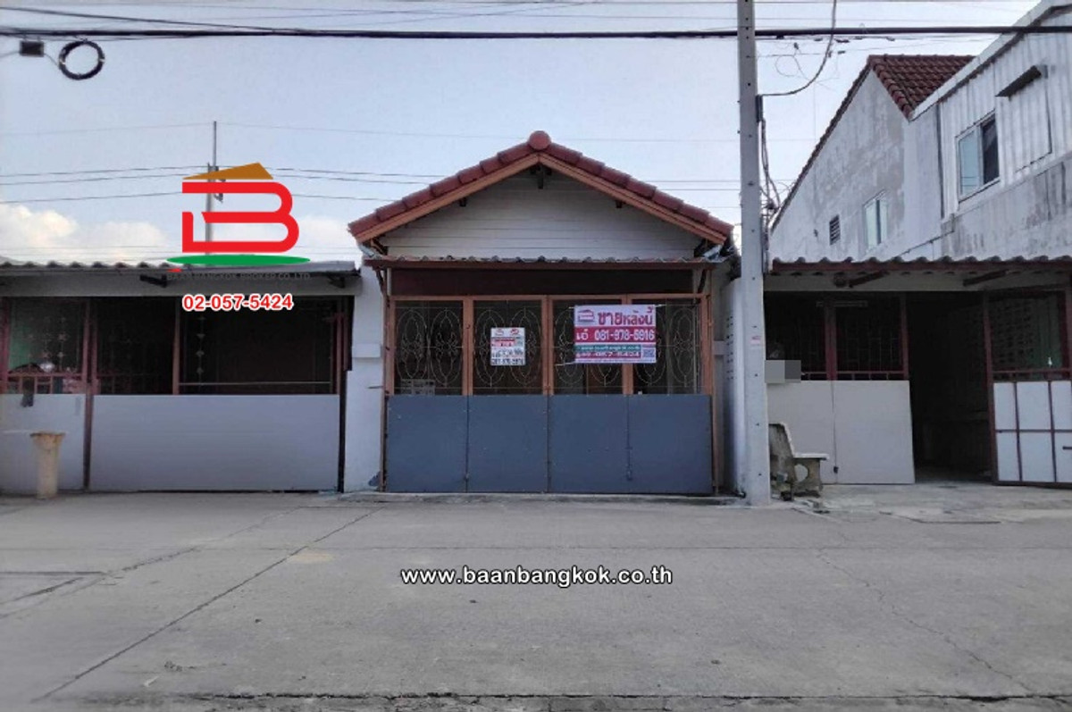 ขายทาวน์โฮมปทุมธานี รังสิต ธรรมศาสตร์ : ทาวน์เฮาส์ ซอยไสวประชาราษฎร์ 7 เนื้อที่ 16.6 ตร.ว (ใกล้ตลาดเอซีคลอง 4) ตำบลลาดสวาย อำเภอลำลูกกา ปทุมธานี