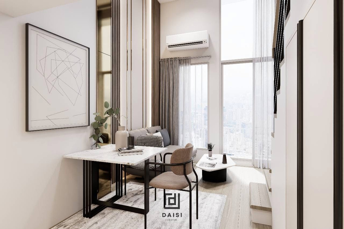 ให้เช่าคอนโดสยาม จุฬา สามย่าน : 🔥ให้เช่าด่วน🔥Culture Chula ห้อง Hybrid 2 ชั้น ตกแต่งครบ พร้อมเข้าอยู่ ใกล้ BTS ศาลาแดง❗