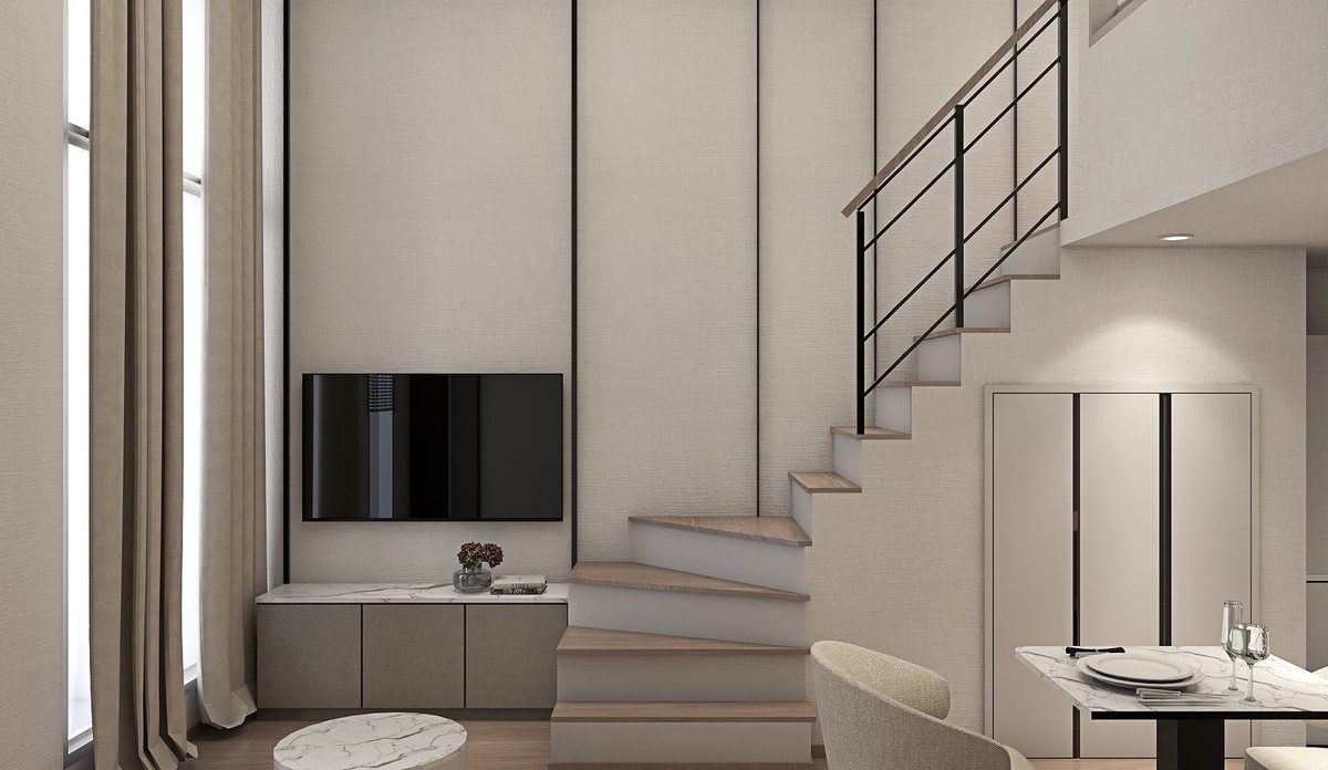 ให้เช่าคอนโดสยาม จุฬา สามย่าน : 🔥ให้เช่าด่วน🔥Culture Chula ห้อง Hybrid 2 ชั้น ตกแต่งครบ พร้อมเข้าอยู่ ใกล้ BTS ศาลาแดง❗