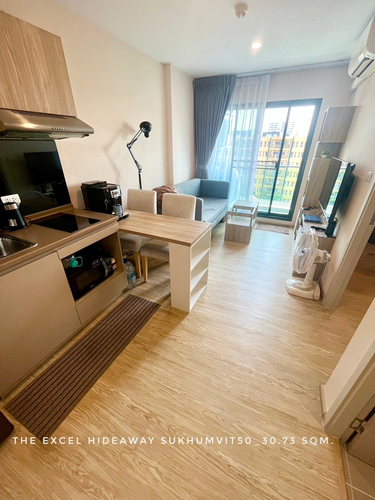 ðFor SALE with foreigner quota at The Excel Hideaway Sukhumvit 50 near BTS Onnut and expressways Loading...
