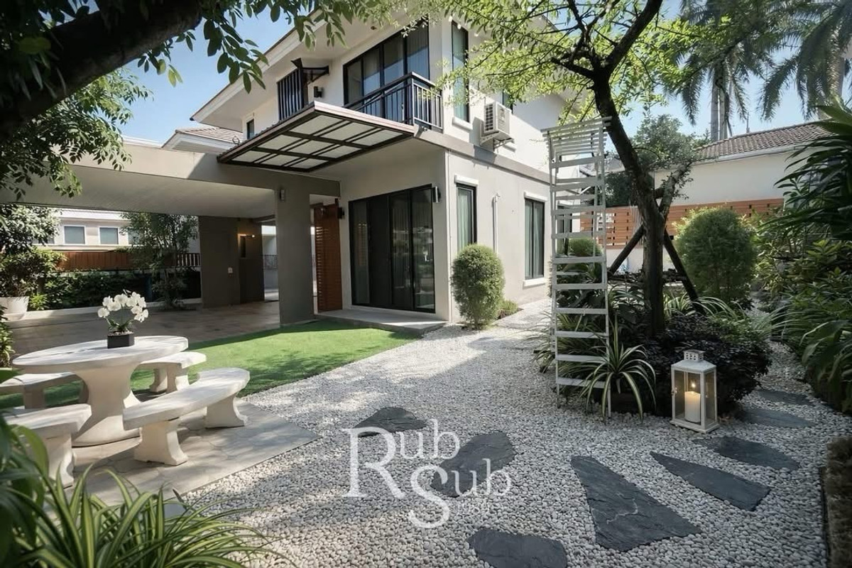 ให้เช่าบ้านปทุมธานี รังสิต ธรรมศาสตร์ : 🚩บ้านให้เช่า | สัมมากร รังสิต คลอง 7 
