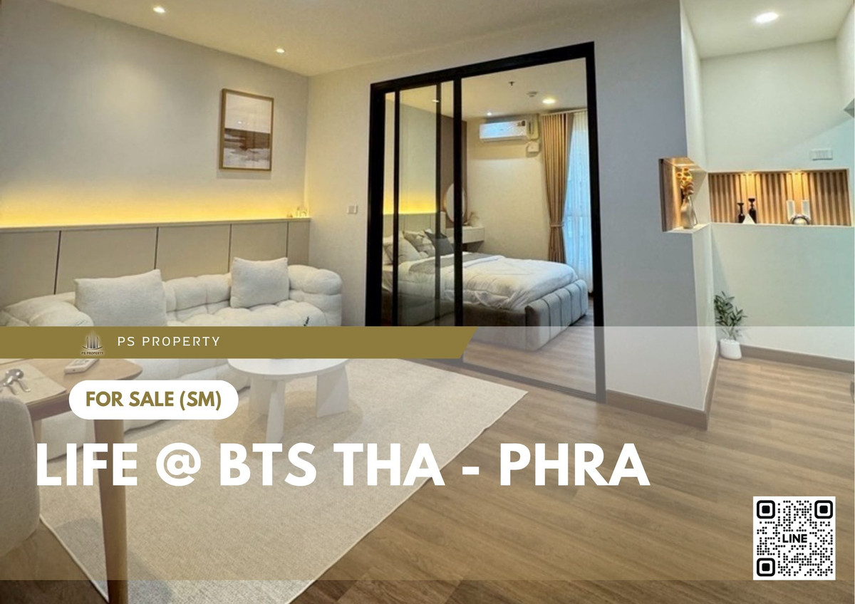 For SaleCondoThaphra, Talat Phlu, Wutthakat : Urgent sale 🔥 Life @ BTS Tha - Phra 🔥 Fully furnished and equipped with appliances