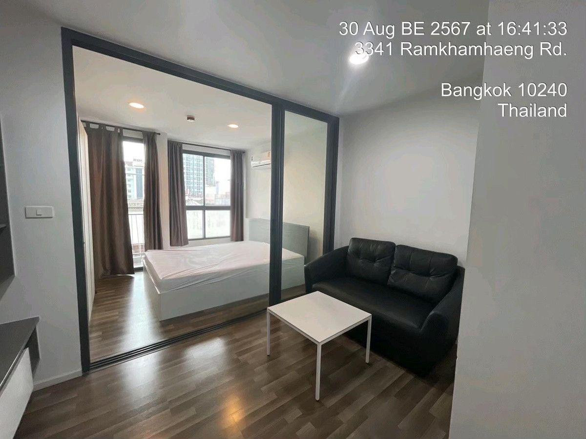 ให้เช่าคอนโดรามคำแหง หัวหมาก : 🏡ว่าง 30/10/68 Living Nest รามคำแหง
✨ ห้องสวย พร้อมอยู่ ทำเลดี ใกล้แหล่งชุมชน