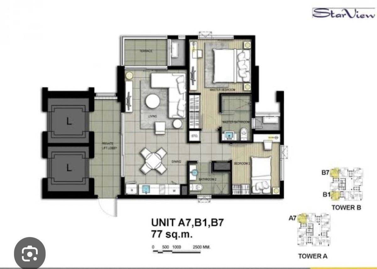 For RentCondoRama3 (Riverside),Satupadit : Chao Phraya River view