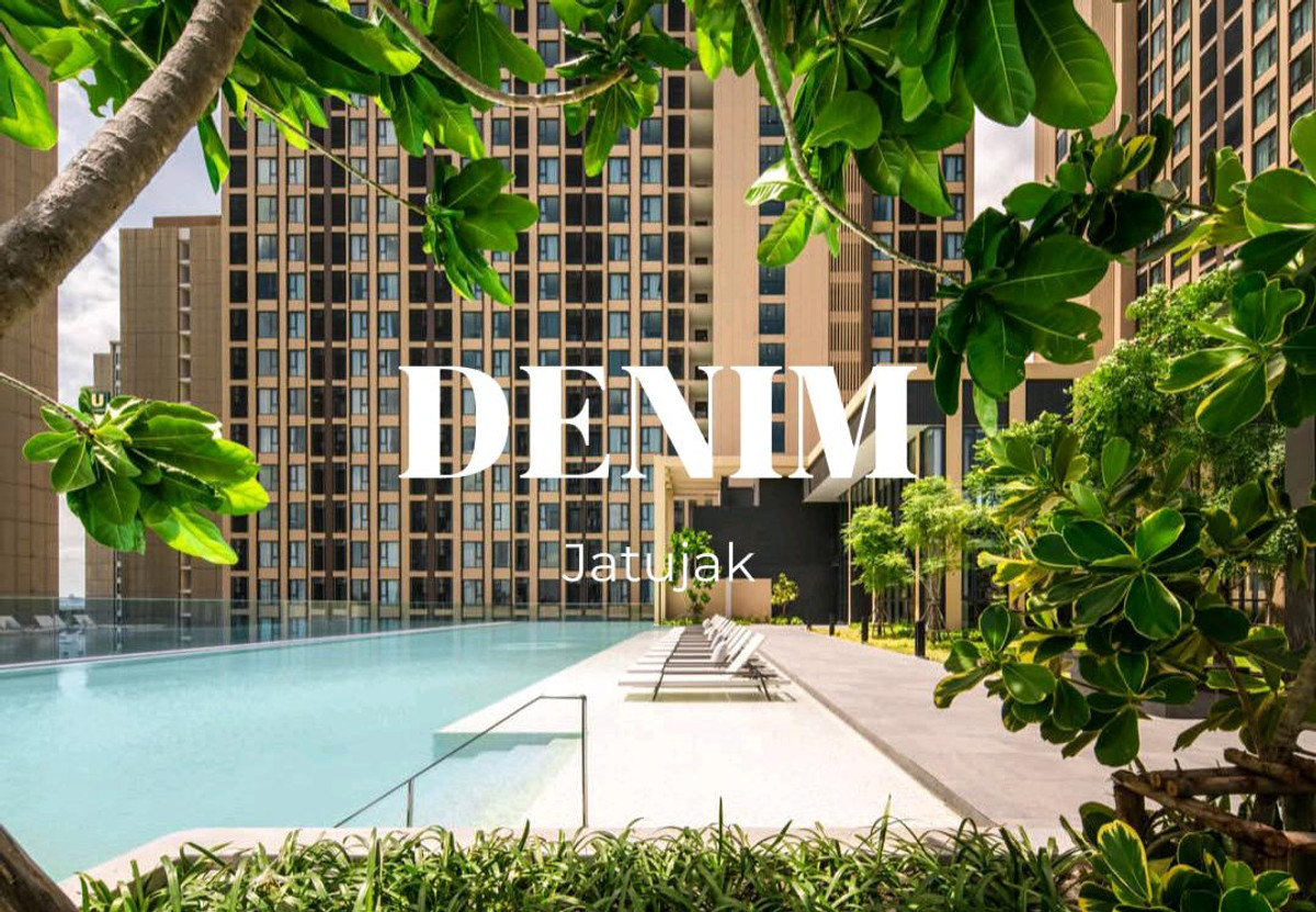 ขายคอนโดสะพานควาย จตุจักร : 🎪โปรปิดตึก🎪 : ผ่อนเพียง 6,900 เดนิม จตุจักร ติดMRT และ BTS จตุจักร ราคาเริ่มเพียง2.19ลบ สนใจชมโครงการ Line:aee2702