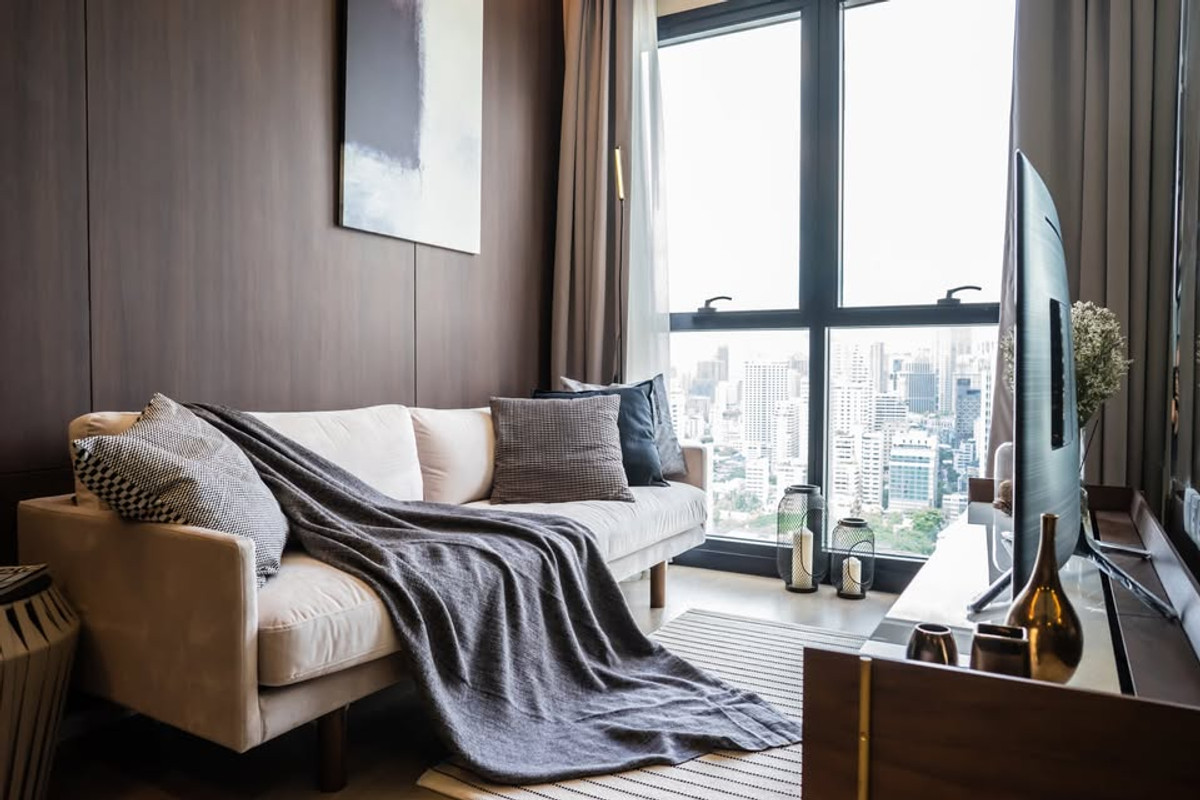 For RentCondoSukhumvit, Asoke, Thonglor : 📍 For rent! Ashton Asoke | Beautifully decorated room, near MRT Sukhumvit & BTS Asoke (0 m.) Room already repaired from the earthquake.