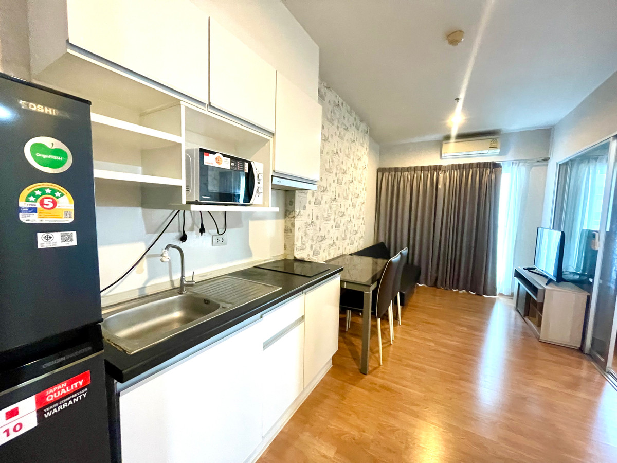 For RentCondoBang kae, Phetkasem : For rent, beautiful room with washing machine, Condo The Parkland Phetkasem | next to Lak Song MRT.