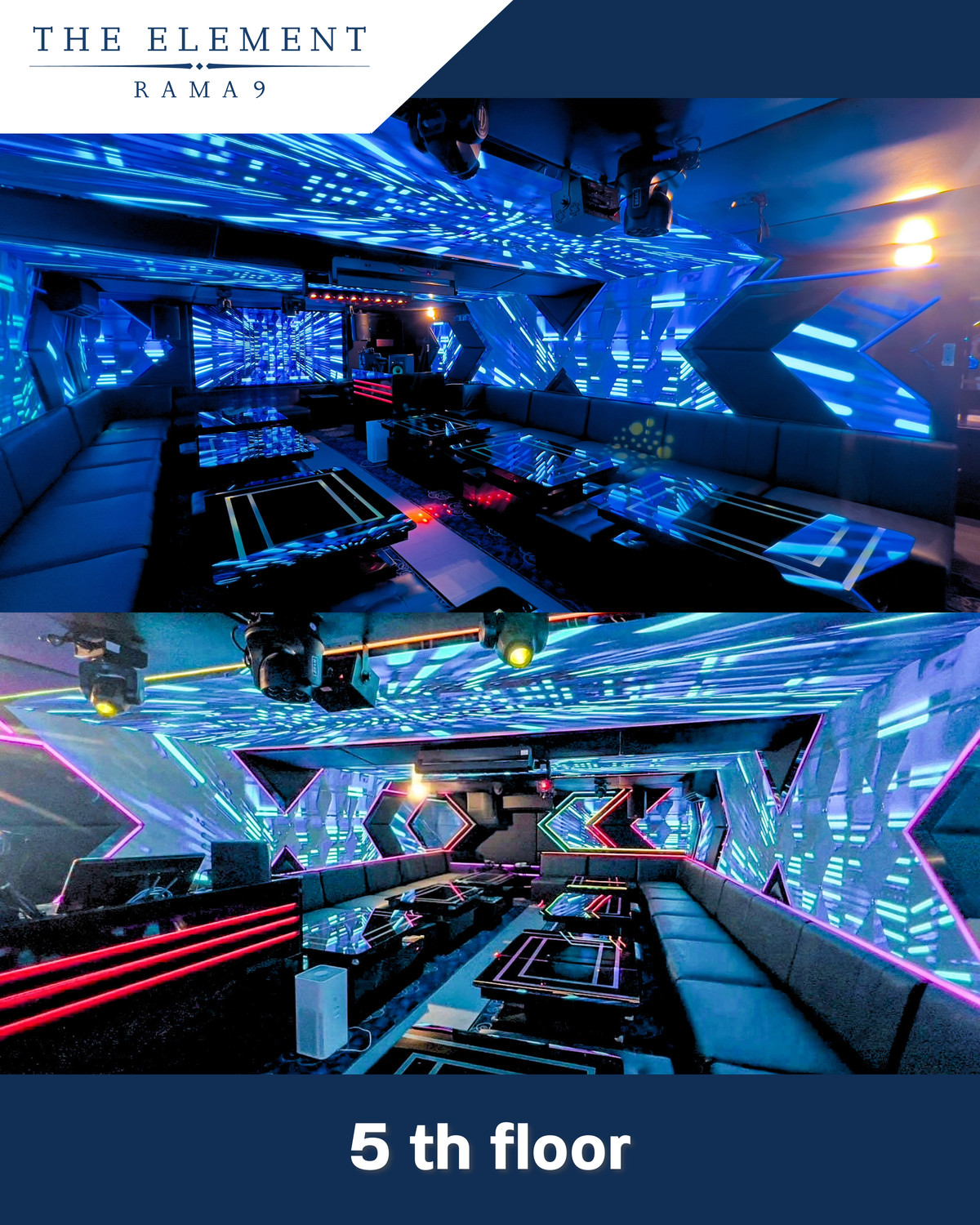 โฮมออฟฟิศพระราม 9 เพชรบุรีตัดใหม่ RCA : โฮมออฟฟิศหรู ย่านพระราม 9 | The Element Rama 9 Fully Built-in | Fully Furnished | Move-in Ready | ติดห้างเดอะไนท์ 1 นาที