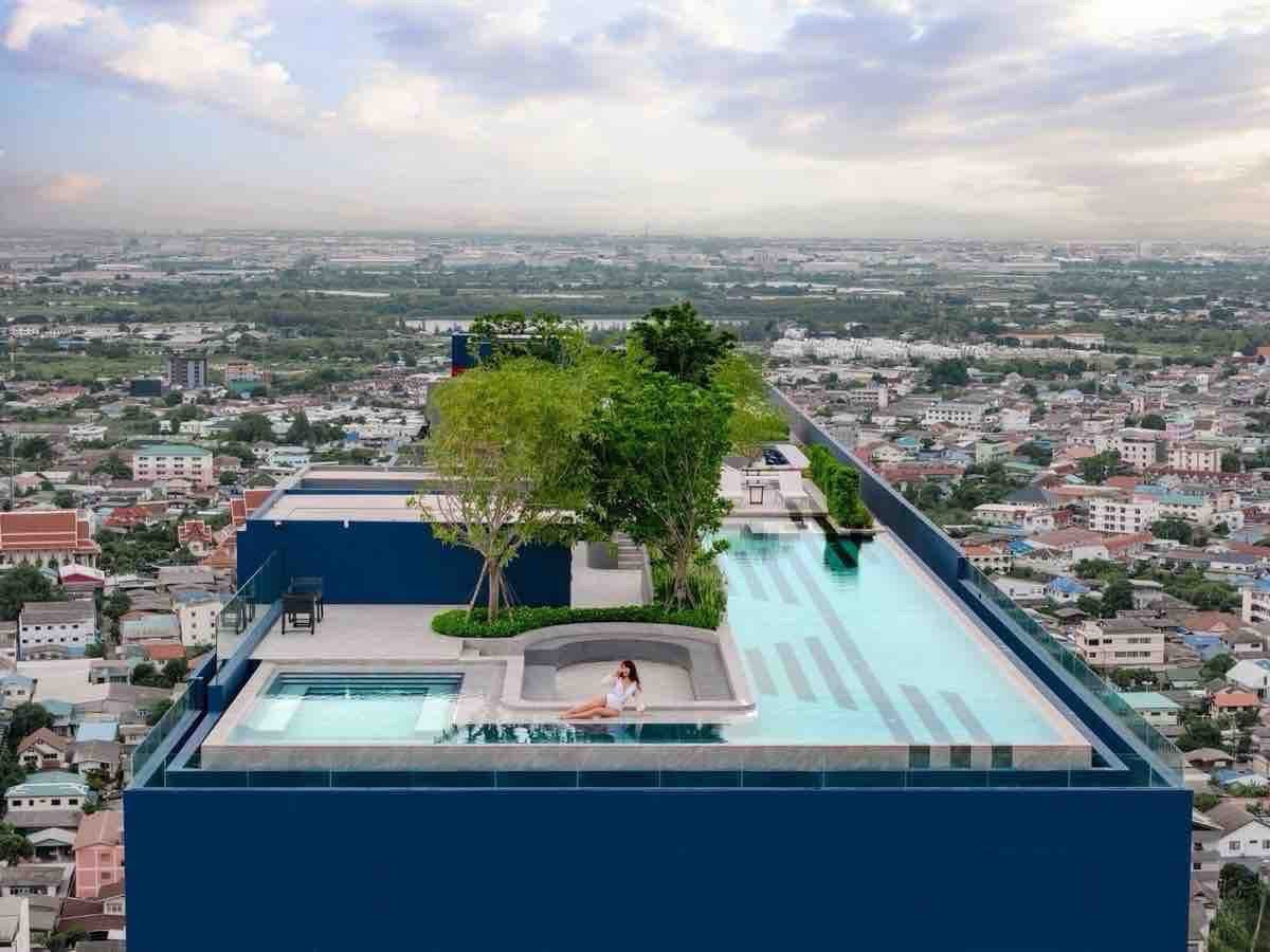 For SaleCondoSamut Prakan,Samrong : ✨ 𝗢𝗥𝗜𝗚𝗜𝗡 𝗣𝗟𝗨𝗚&𝗣𝗟𝗔𝗬 𝗘𝟮𝟮 𝗦𝗧𝗔𝗧𝗜𝗢𝗡 ✨ ❗️Buy, rent, very worthwhile. Now there's someone waiting to rent it.❗️