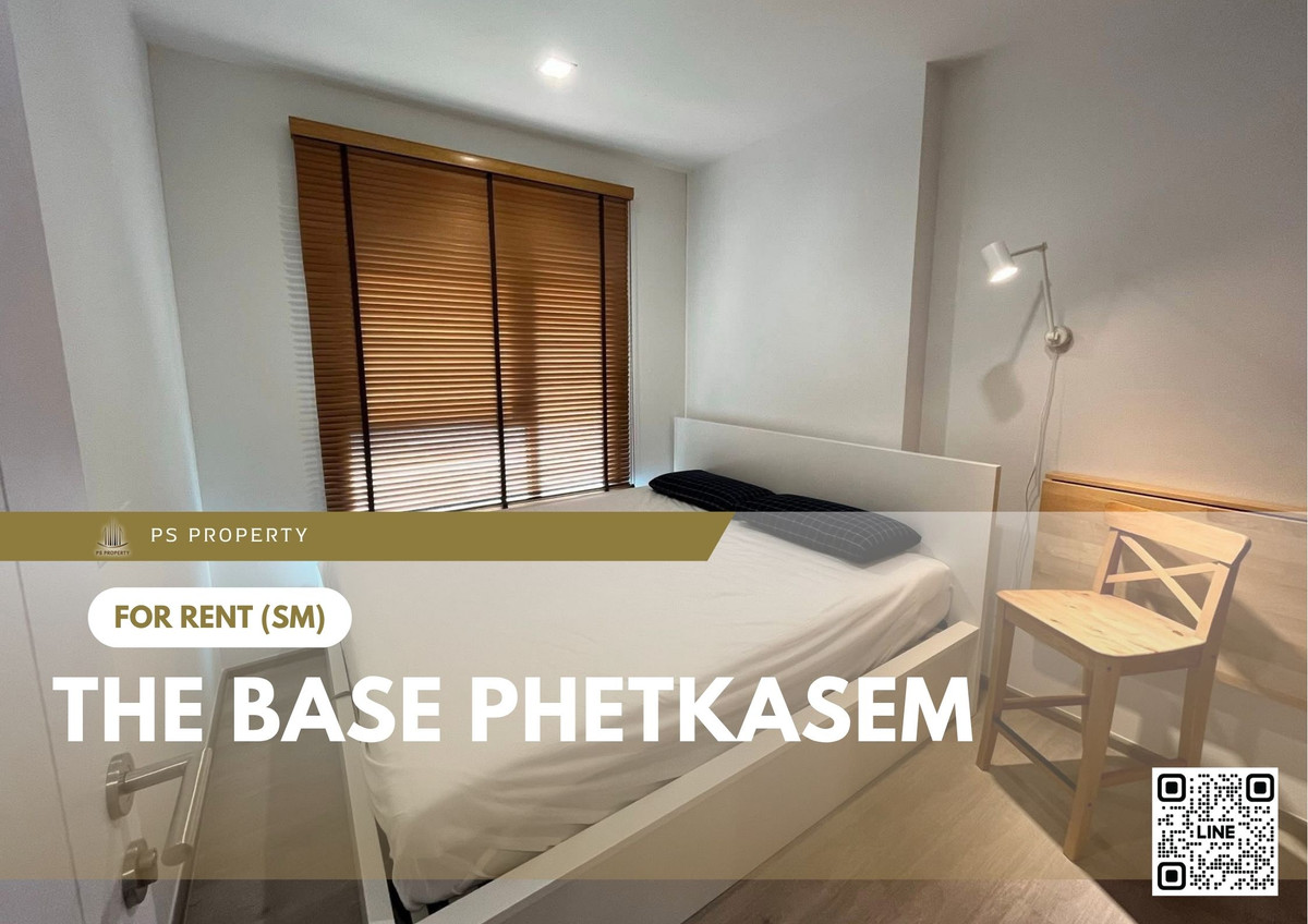 For RentCondoBang kae, Phetkasem : For rent ✨ The Base Phetkasem ✨ Fully furnished and equipped, near MRT Bang Wa