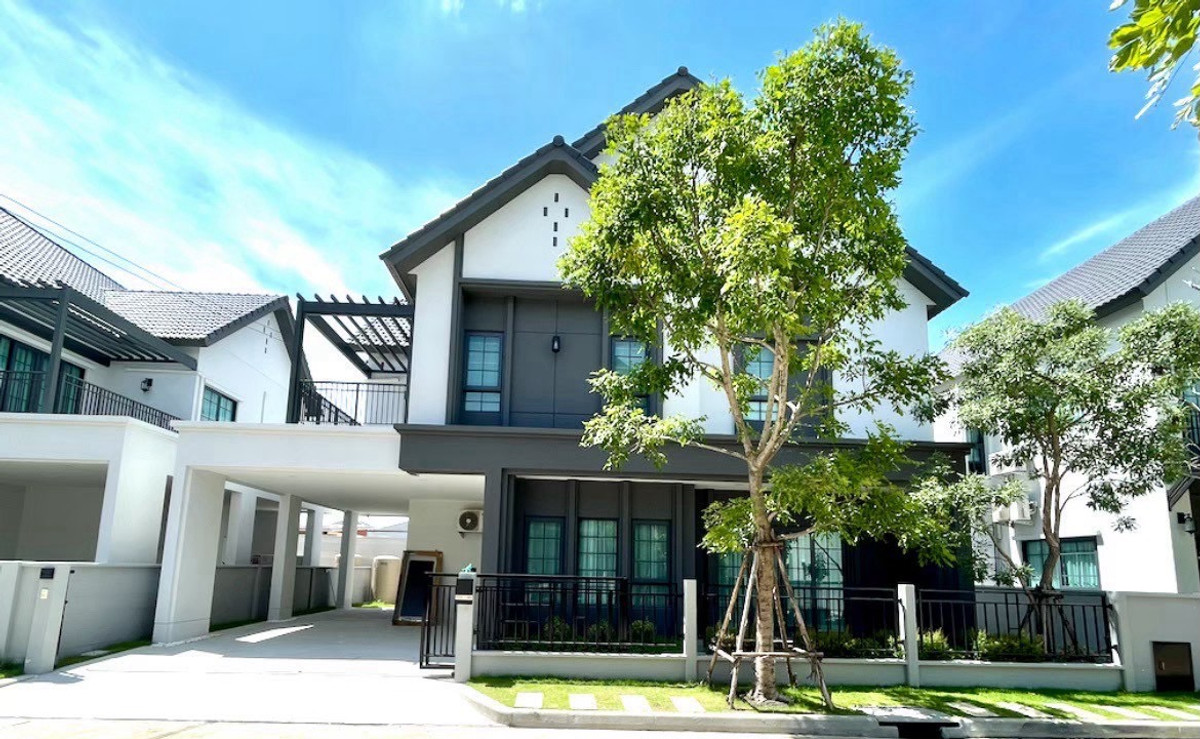 ให้เช่าบ้านบางนา แบริ่ง ลาซาล : 📍บ้านเดี่ยวCentro Bangna Phase 2 near Mega Bangna & Central Bangna บ้านใหม่ไม่เคยปล่อยเช่า 4 Bedrooms | 5 Bathrooms ราคาพิเศษ✨