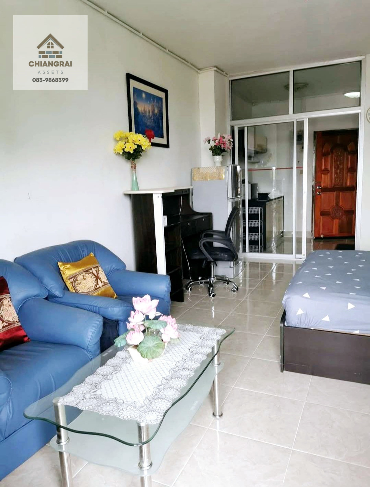 ให้เช่าเชียงรายคอนโดเทล ชั้น 6 วิวสระว่ายน้ำ คอนโดตกแต่งครบพร้อมอยู่ Loading...