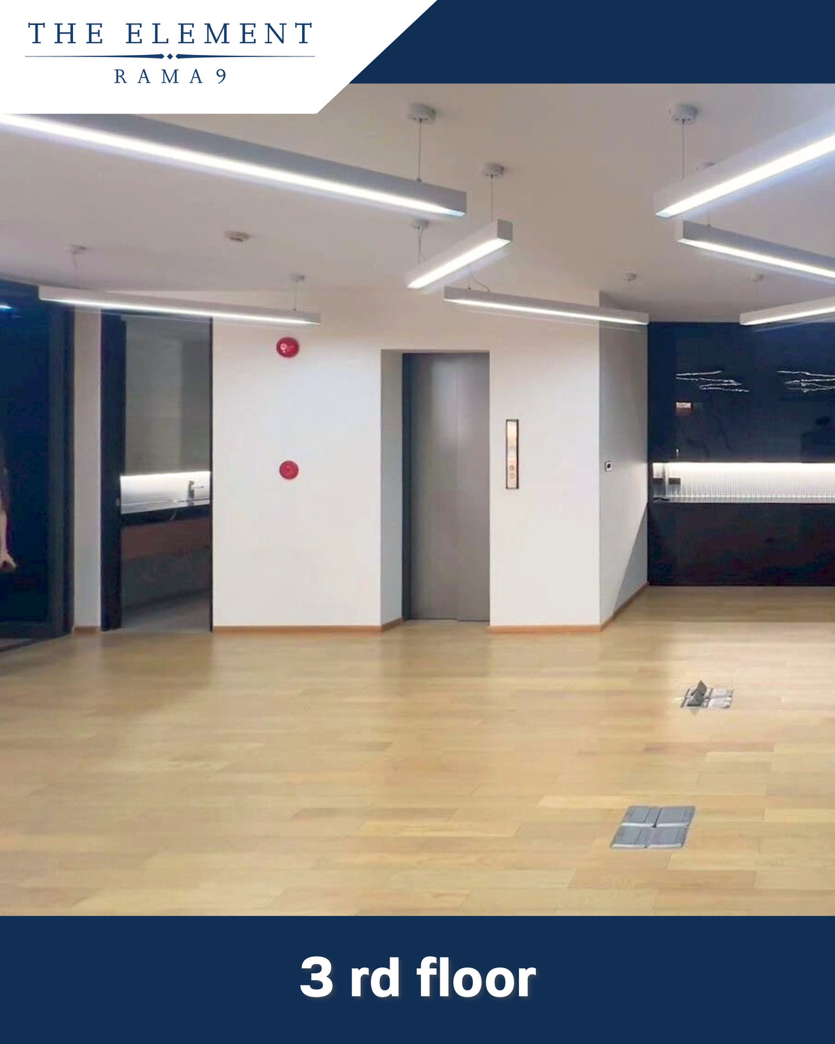 โฮมออฟฟิศพระราม 9 เพชรบุรีตัดใหม่ RCA : โฮมออฟฟิศหรู ย่านพระราม 9 | The Element Rama 9 Fully Built-in | Fully Furnished | Move-in Ready | ติดห้างเดอะไนท์ 1 นาที