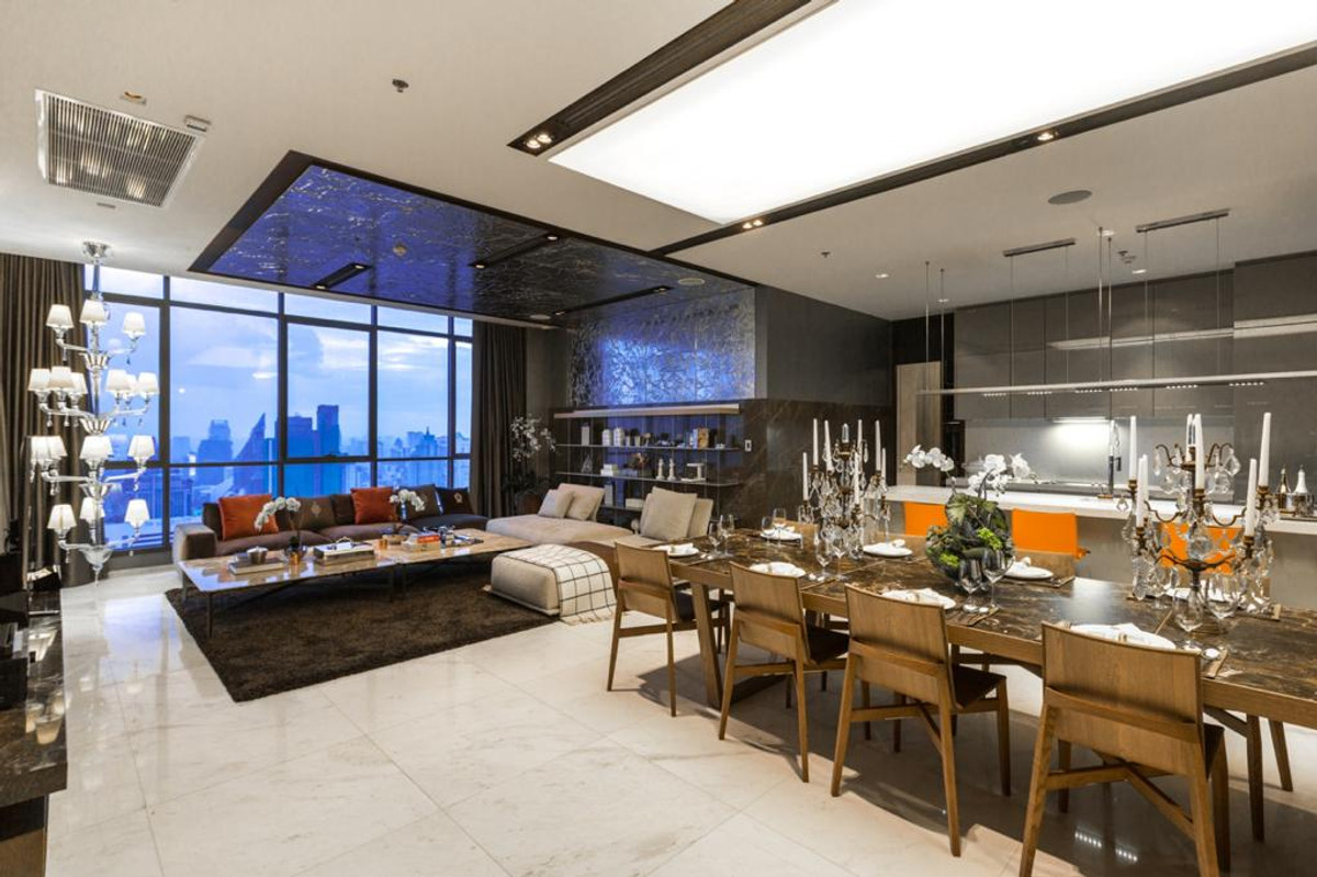 A rare duplex penthouse with a private swimming pool at Hyde Sukhumvit 13 Loading...