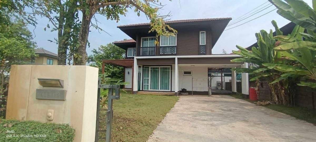 HouseChiang Mai : ✨ Chiang Mai house and land for sale, 3 two-story buildings in the Burasiri San Phi Suea project | Burasiri San Phi Suea 🏠