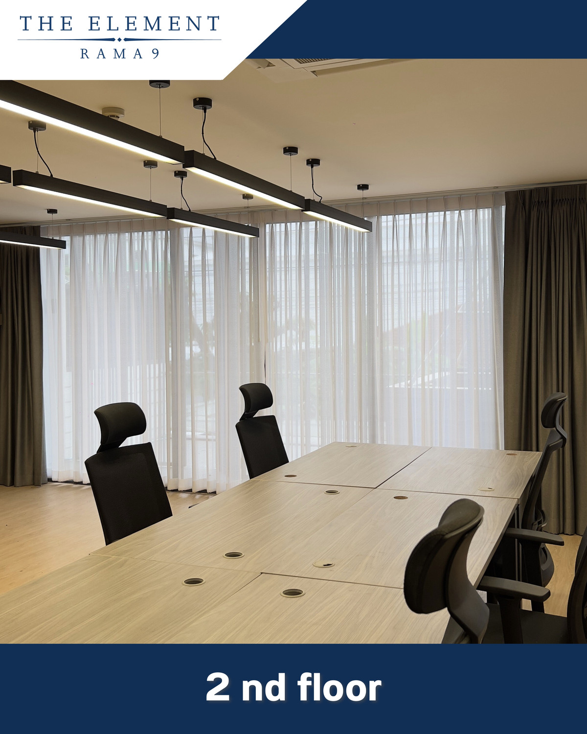 โฮมออฟฟิศพระราม 9 เพชรบุรีตัดใหม่ RCA : โฮมออฟฟิศหรู ย่านพระราม 9 | The Element Rama 9 Fully Built-in | Fully Furnished | Move-in Ready | ติดห้างเดอะไนท์ 1 นาที