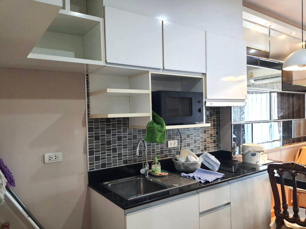 ให้เช่าคอนโดบางแค เพชรเกษม : ให้เช่า ห้องบิ้วอินตกแต่งสวยมาก วิวรถไฟฟ้า คอนโด The Parkland Phetkasem ติดรถไฟฟ้า MRT หลักสอง