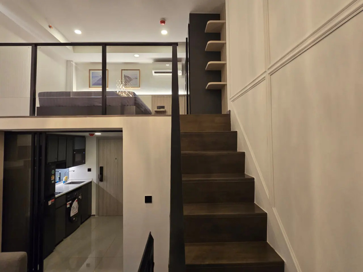 For RentCondoSiam Paragon ,Chulalongkorn,Samyan : Park Origin Chula Samyan【𝐑𝐄𝐍𝐓】🔥Warm and sophisticated… A room in soothing earth tones, adding a touch of luxury to every corner.🔥  Contact Line ID: @hacondo