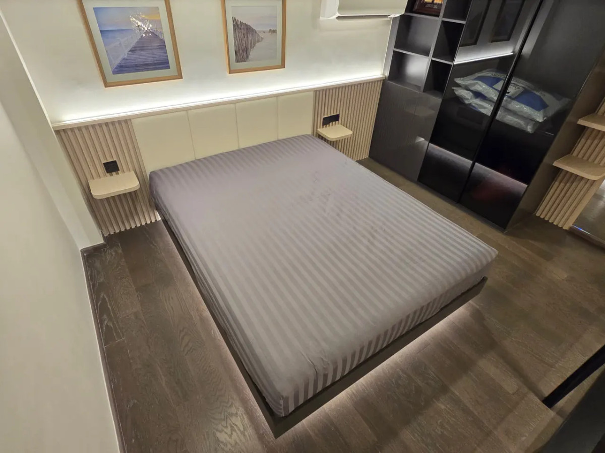 For RentCondoSiam Paragon ,Chulalongkorn,Samyan : Park Origin Chula Samyan【𝐑𝐄𝐍𝐓】🔥Warm and sophisticated… A room in soothing earth tones, adding a touch of luxury to every corner.🔥  Contact Line ID: @hacondo