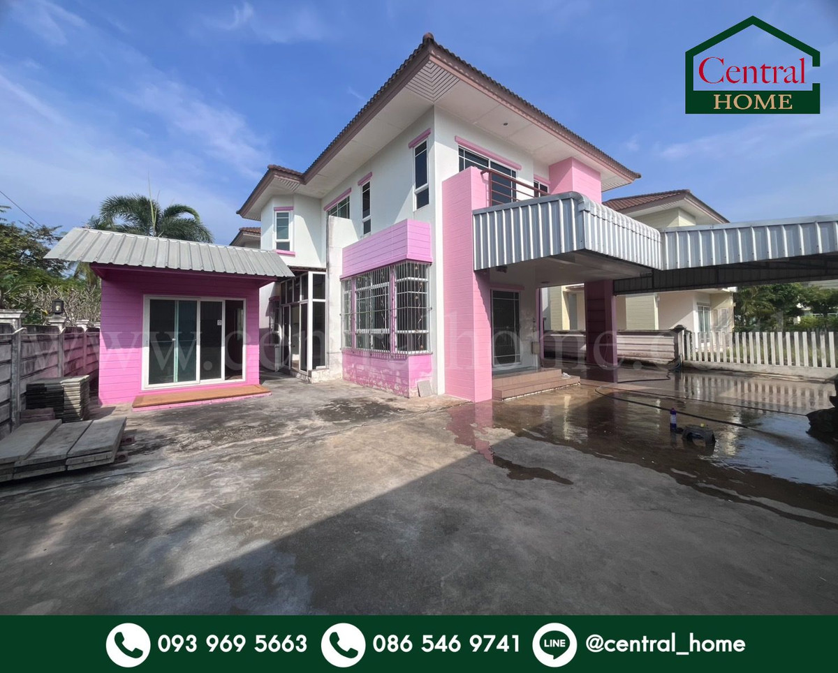 ขายบ้านนครปฐม : บ้านเดี่ยว ปภาวรินทร์ เดอะ กรีนเนอรี สามพราน สภาพดี พร้อมอยู่