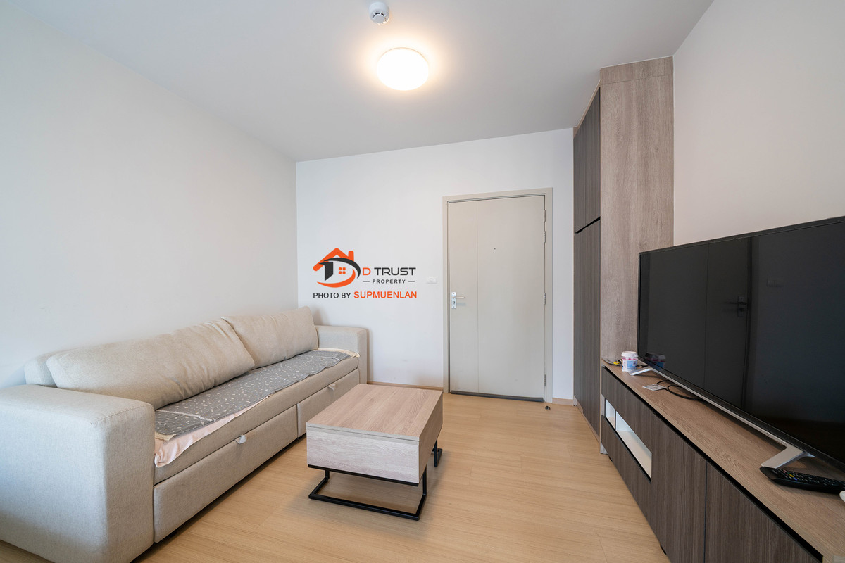 Condo for rent, Unio Sukhumvit 72, Phase 2, near BTS Bearing, 5th floor, ready to move in. Loading...