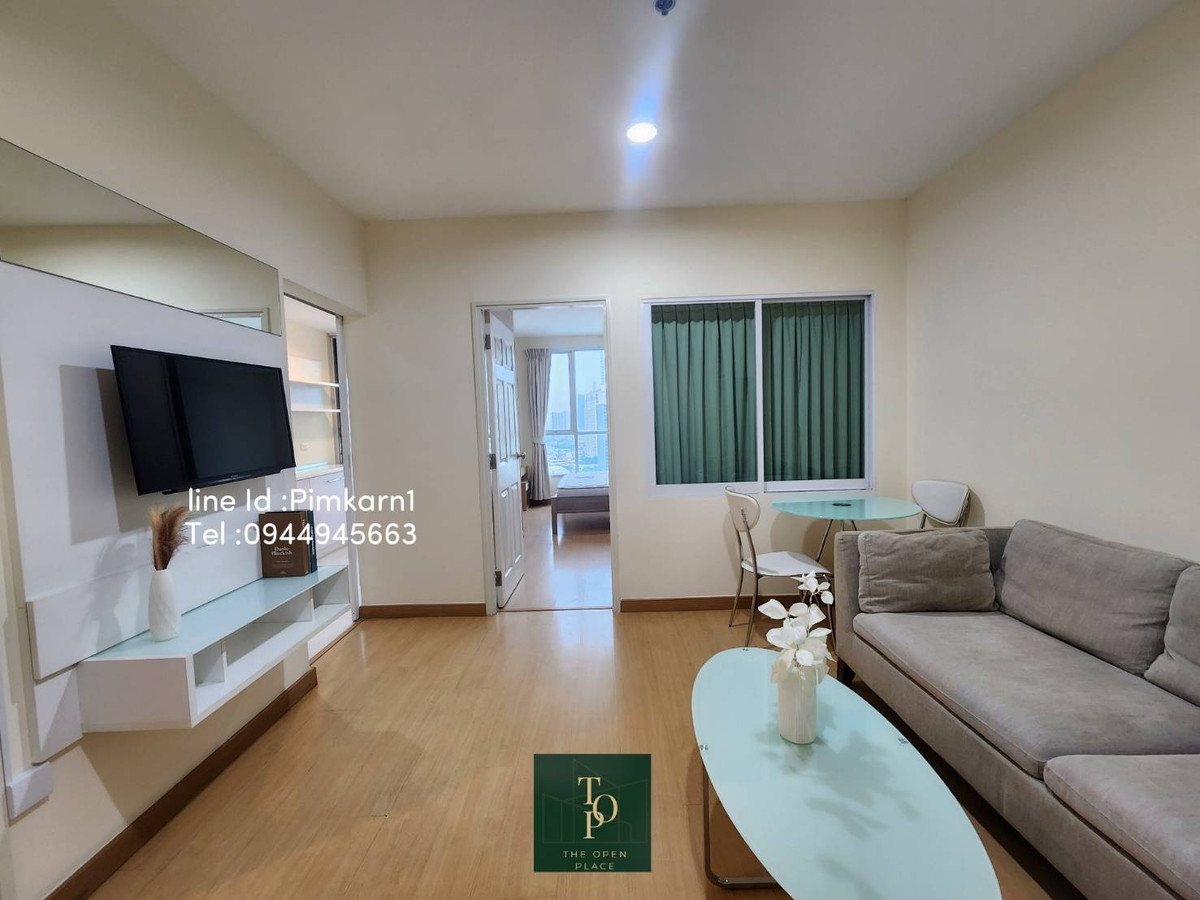 ให้เช่าคอนโดอ่อนนุช อุดมสุข : Life @ Sukhumvit 65 <<1 Bedroom For Rent>>📍Location: 300m. to BTS Phra Khanong :Fully Furnished