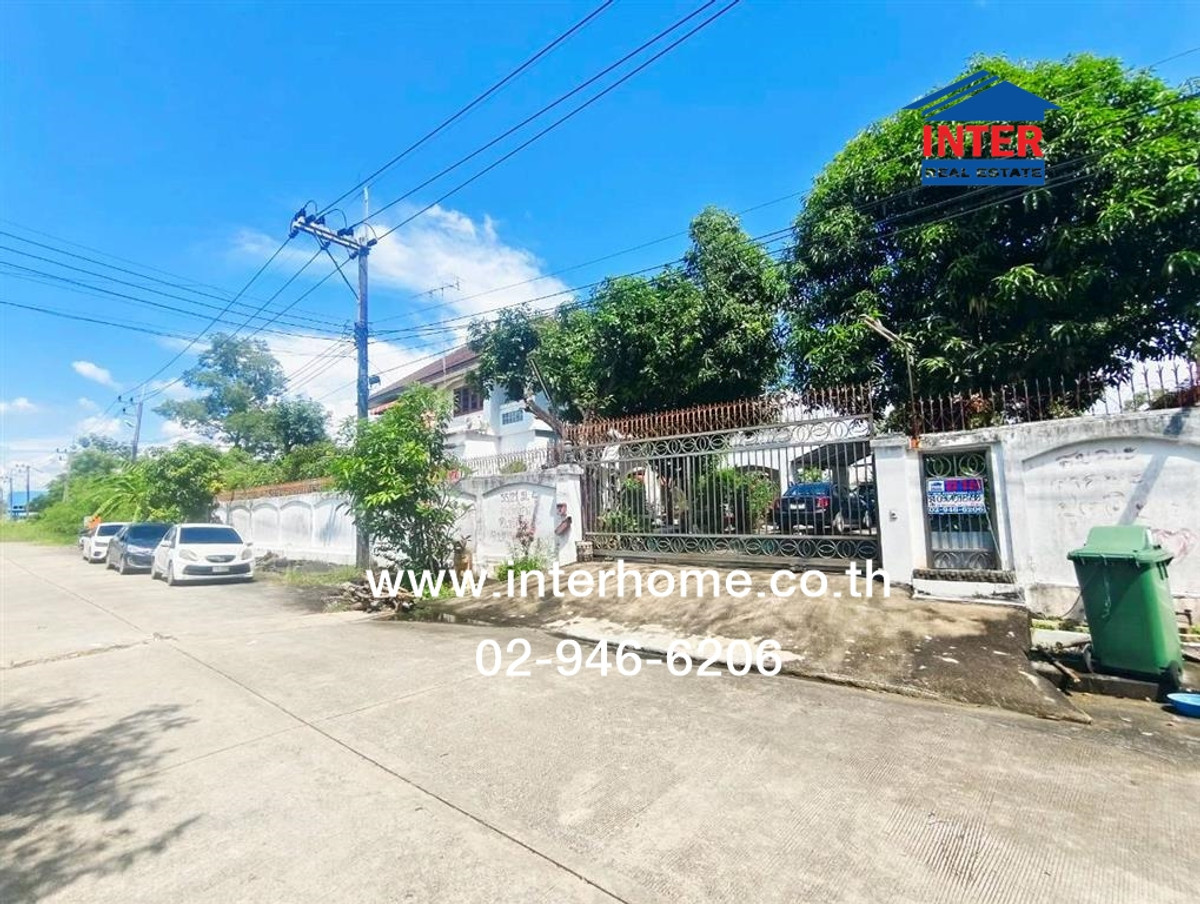 ขายบ้านปทุมธานี รังสิต ธรรมศาสตร์ : บ้านเดี่ยว 2 ชั้น 216 ตร.ว. หมู่บ้านรังสิตการ์เด้นซิตี้ ถนนรังสิต-นครนายก ถนนกาญจนาภิเษก ธัญบุรี ปทุมธานี