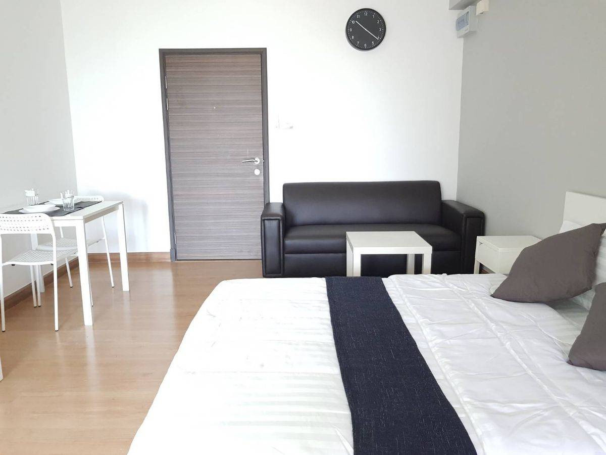 For RentCondoRattanathibet, Sanambinna : Condo for rent, Supalai Park Khaerai - Ngamwongwan, near MRT Nonthaburi Government Center, just 1 minute.