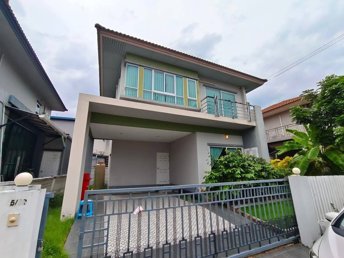 ให้เช่าบ้านนครปฐม : ให้เช่า บ้านเดี่ยว ปภาวรินท์7 พร้อมเฟอร์และแอร์ พร้อมอยู่  ไร่ขิง สามพราน อ้อมใหญ่