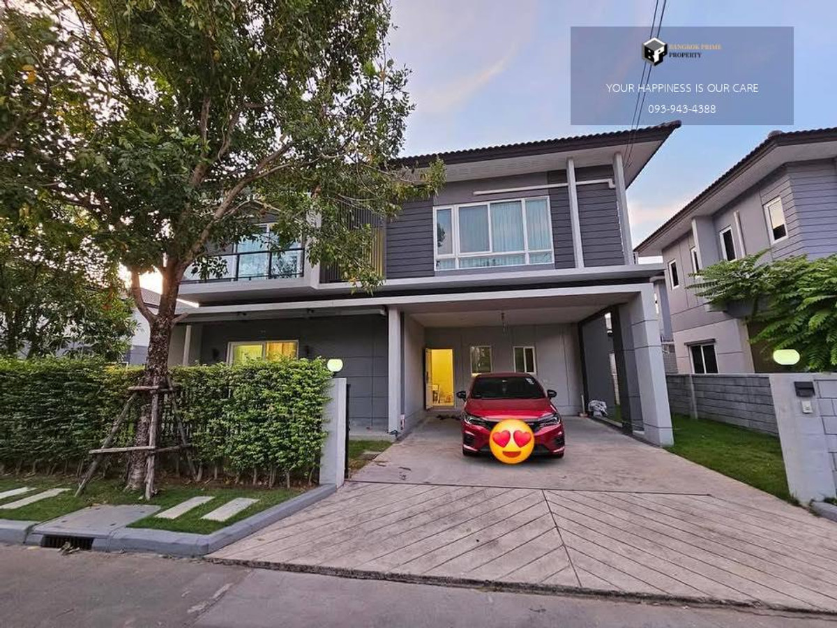 ขายบ้านลาดกระบัง สุวรรณภูมิ : Centro Bangna-Wongwaen 🏡 บ้านหลังหัวมุม บิ้วท์อินภายใน Corner House with Built-in Interiors 角落房，室内带整体家具 #2025102512521