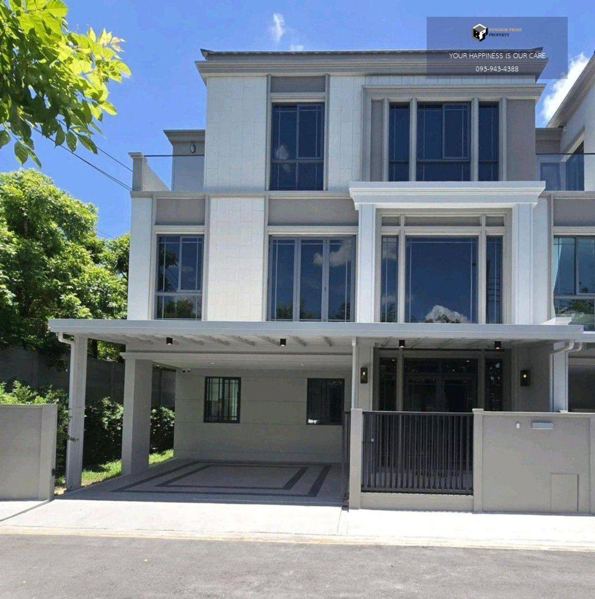 For RentHousePattanakan, Srinakarin : Baan Klang Muang CLASSE Sukhumvit 77 🏡 New house, never lived in. Brand New House, Never Lived In 全新房屋，从未入住 #2025102512520