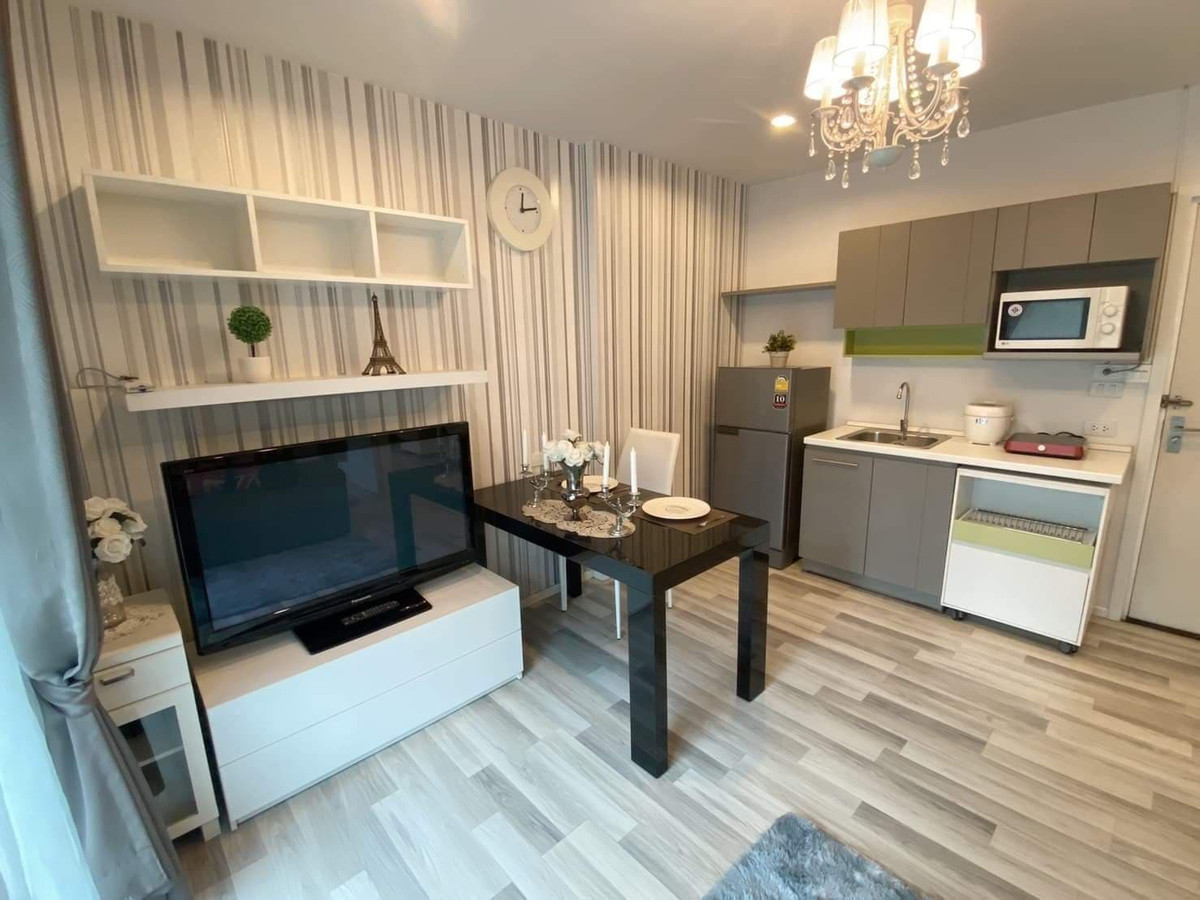 For SaleCondoBang Sue, Wong Sawang, Tao Pun : Condo room The Key Prachachuen, decorated and includes all electrical appliances.