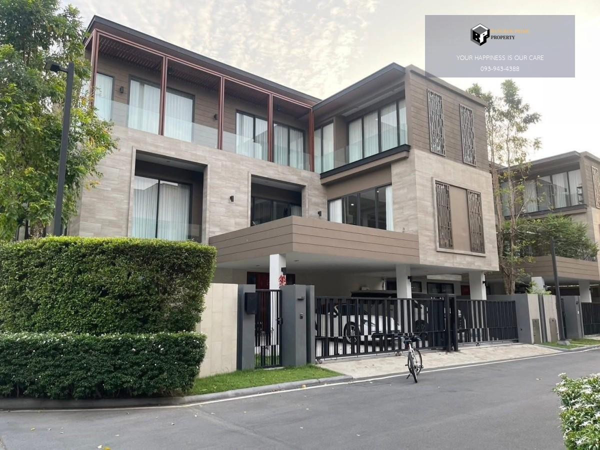For RentHousePattanakan, Srinakarin : Vana Residence Rama 9-Srinakarin | Fully furnished & electrical appliance 3-story detached house with elevator, ready to move in, corner house #2025102512517