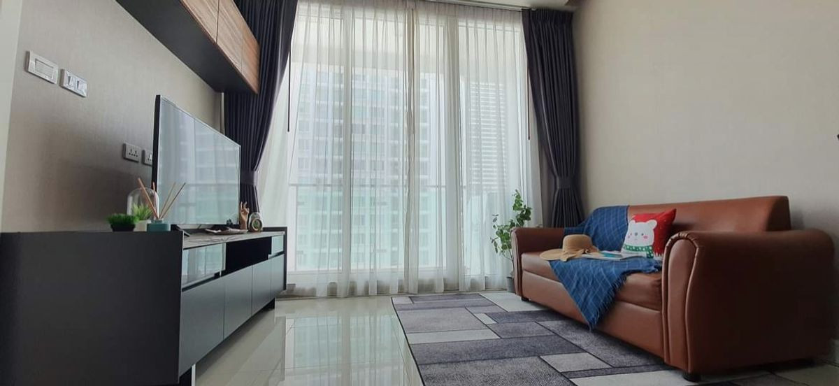 For RentCondoRatchadapisek, Huaikwang, Suttisan : For rent 🔥 T.C. Green 🔥 Fully furnished and equipped, near the MRT Orange Line