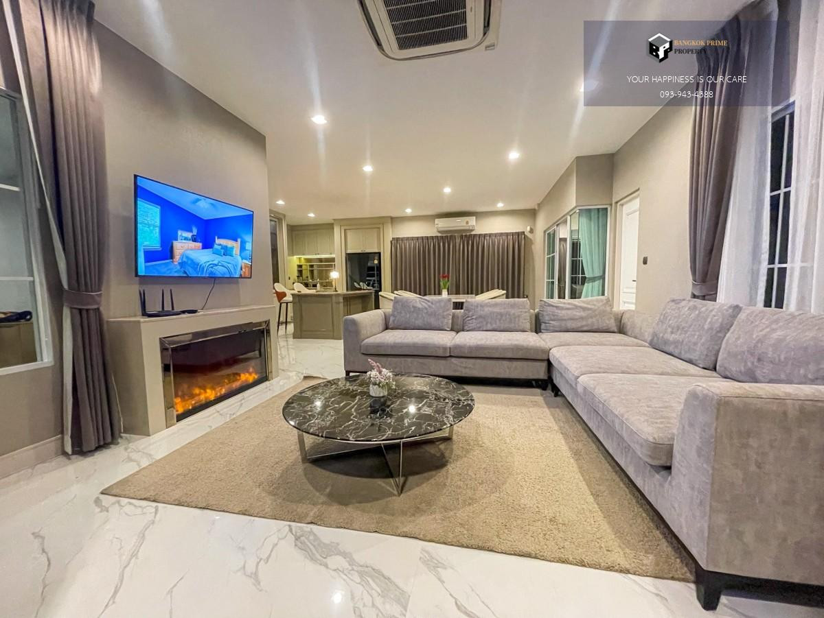 ขายบ้านวิภาวดี ดอนเมือง หลักสี่ : Nantawan Ramintra-Paholyothin 50 | บ้านแปลงมุม หันทิศใต้ Fully Furnished #2025101612348