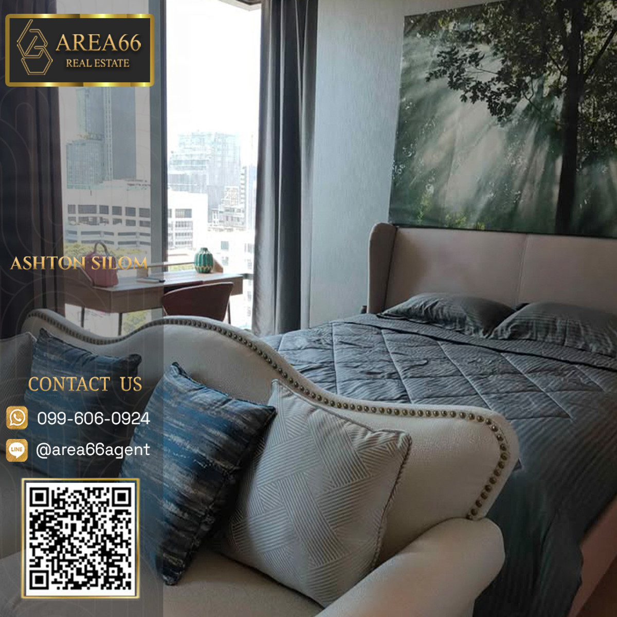 For SaleCondoSilom, Saladaeng, Bangrak : 🔥 For  sale!! Condo Ashton  Silom