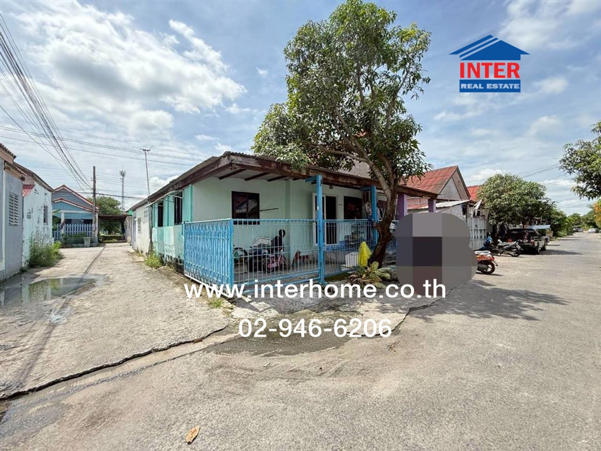 ขายบ้านมีนบุรี-ร่มเกล้า : บ้านเดี่ยว 1 ชั้น 24 ตร.ว. หมู่บ้านทรัพย์เจริญ ซอยเลียบวารี29 ถนนเลียบวารี เขตหนองจอก กรุงเทพมหานคร