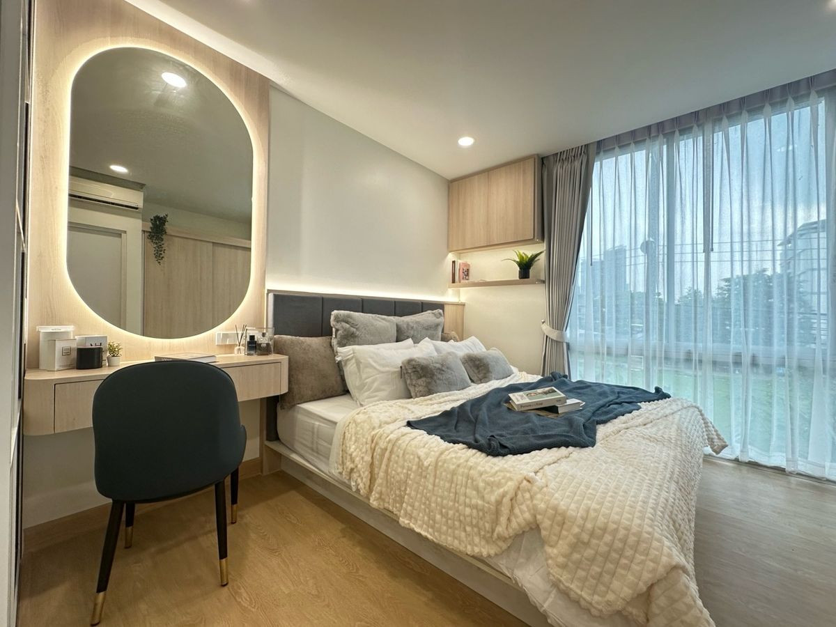 For SaleCondoPattanakan, Srinakarin : Urgent sale ✨ The IRIS Rama 9 - Srinakarin ✨ Fully furnished, near MRT Lam Sali Intersection and Airport Rail Link Hua Mak