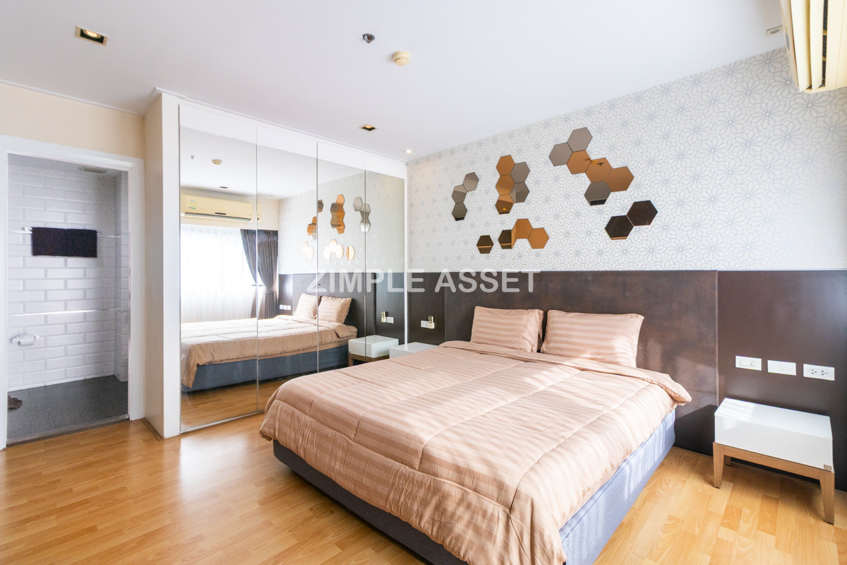 For RentSukhumvit, Asoke, Thonglor : Line ID: @zimple_asset  Service Apartment on Sukhumvit Soi 8. Fully furnished large rooms with fitness and swimming pool. Conveniently located near BTS Nana. Accepts both short-term and long-term stays