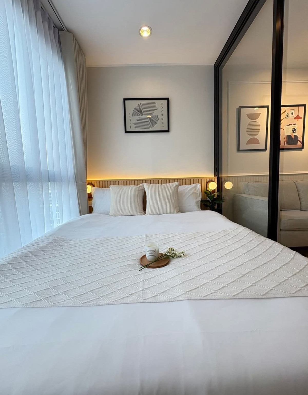 For SaleCondoThaphra, Talat Phlu, Wutthakat : Urgent sale 📍 IDEO Sathorn - Thapra 📍 Convenient transportation, near BTS Pho Nimit, fully furnished and equipped with appliances.