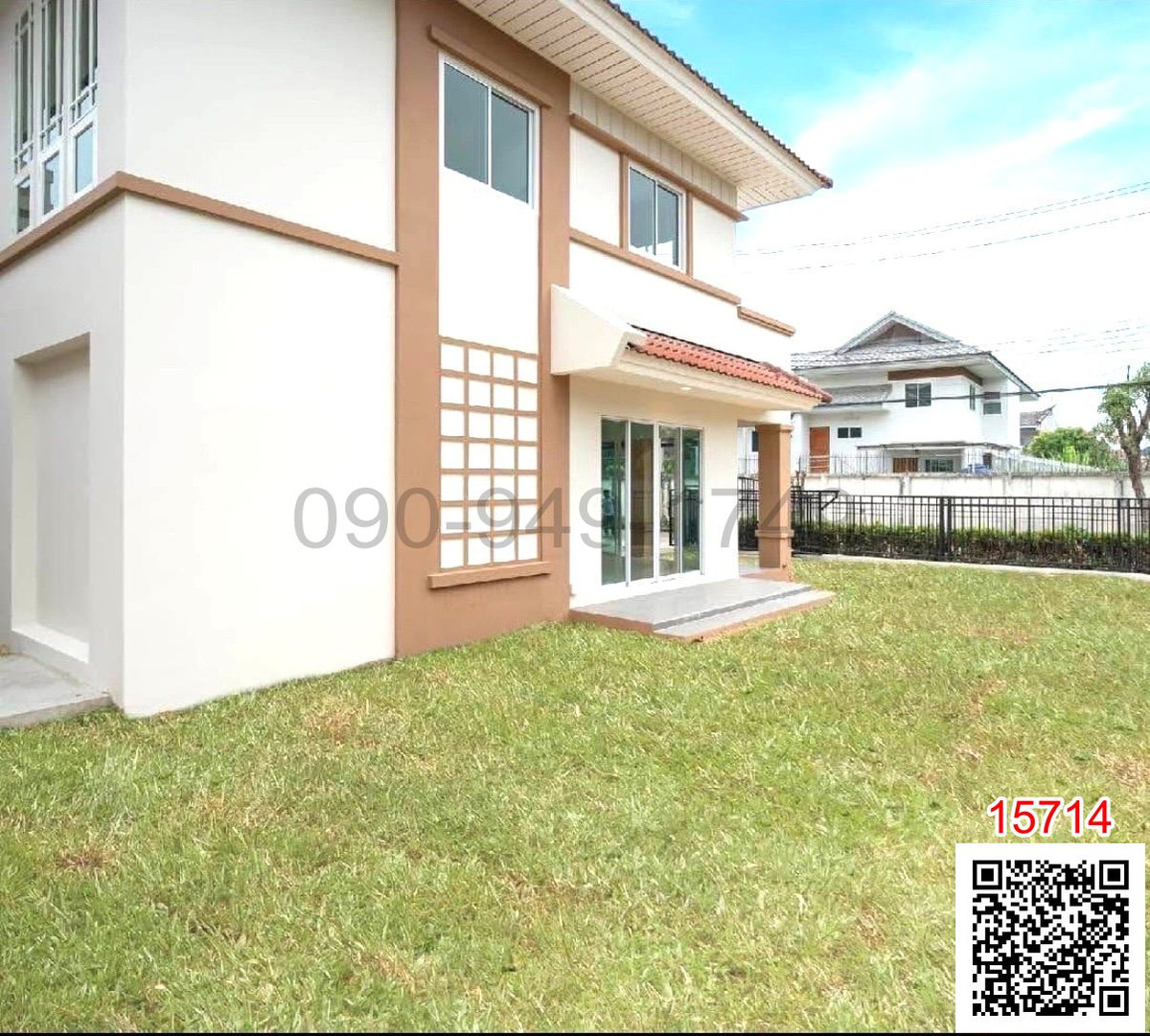 เช่า บ้านเดี่ยว 2 ชั้น มณีรินทร์ พาร์ค รัตนาธิเบศร์ หลังใหญ่ หลังริม ใกล้สถานีรถไฟฟ้าบางรักน้อยท่าอิฐ Loading...