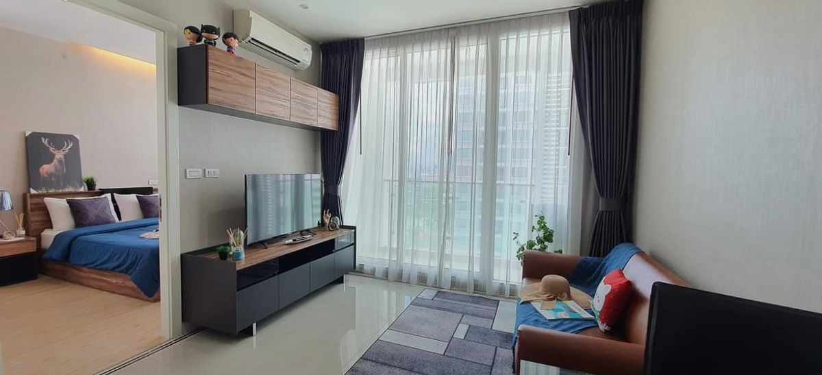 For RentCondoRatchadapisek, Huaikwang, Suttisan : For rent 🔥 T.C. Green 🔥 Fully furnished and equipped, near the MRT Orange Line