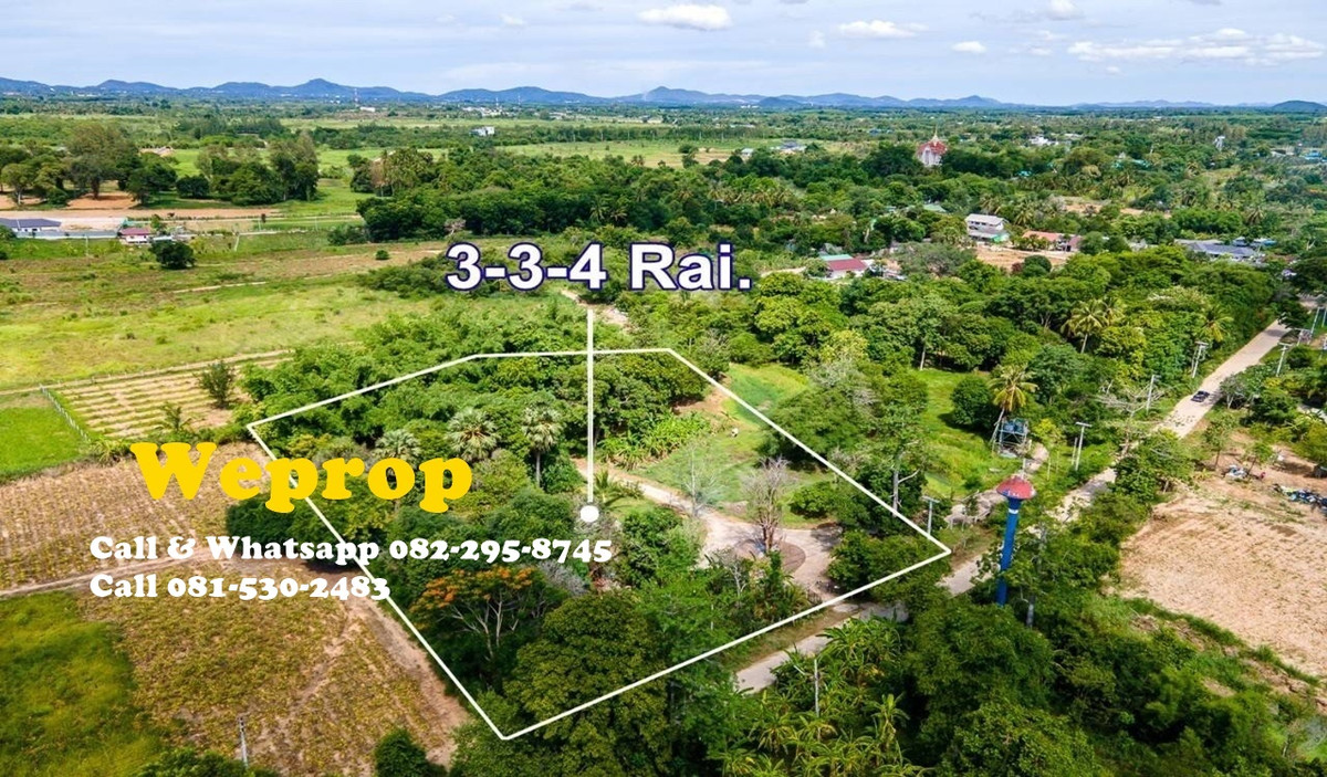 For SaleLandHuahin, Prachuap Khiri Khan, Pran Buri : Land HuaHin for sale, near Silpakorn University