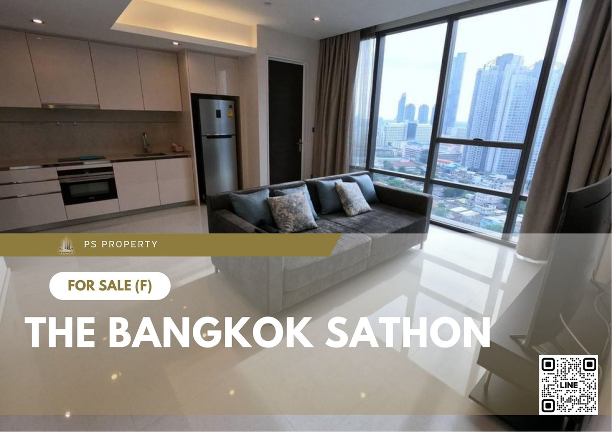 ขายคอนโดสาทร นราธิวาส : ขายด่วน 📍 The Bangkok Sathon 📍 เฟอร์นิเจอร์ และ เครื่องใช้ไฟฟ้าครบ ใกล้ BTS สุรศักดิ์