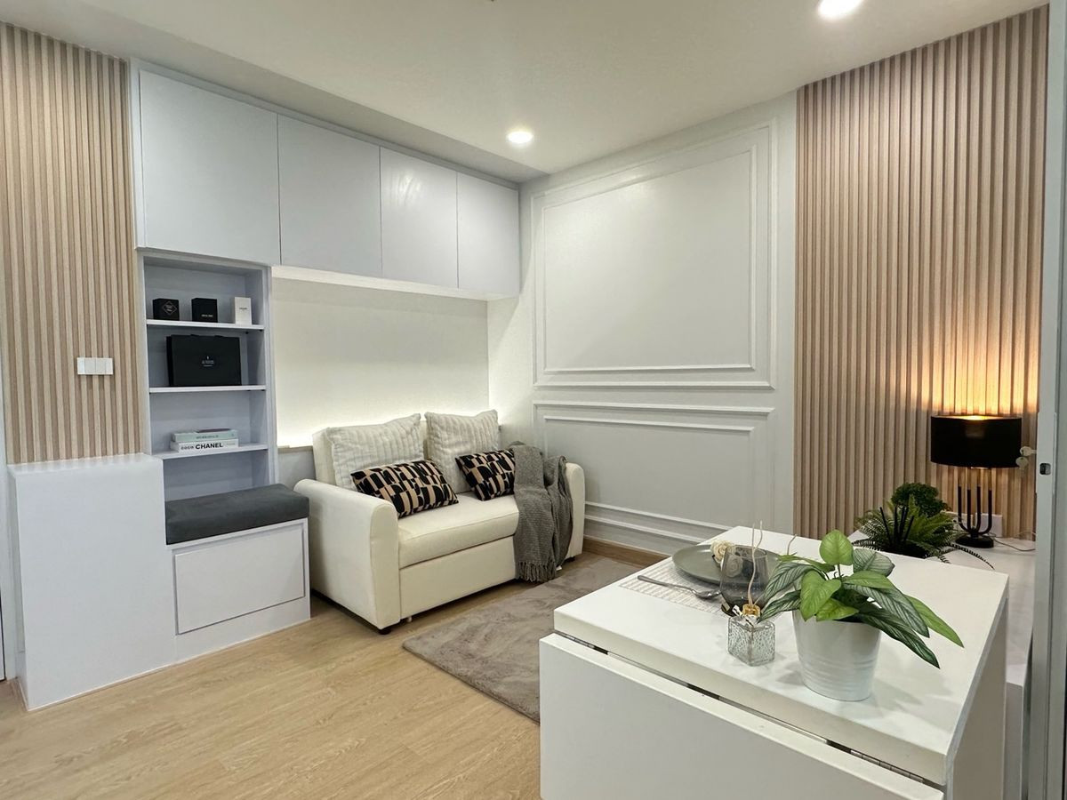 For SaleCondoPattanakan, Srinakarin : Urgent sale ✨ The IRIS Rama 9 - Srinakarin ✨ Fully furnished, near MRT Lam Sali Intersection and Airport Rail Link Hua Mak