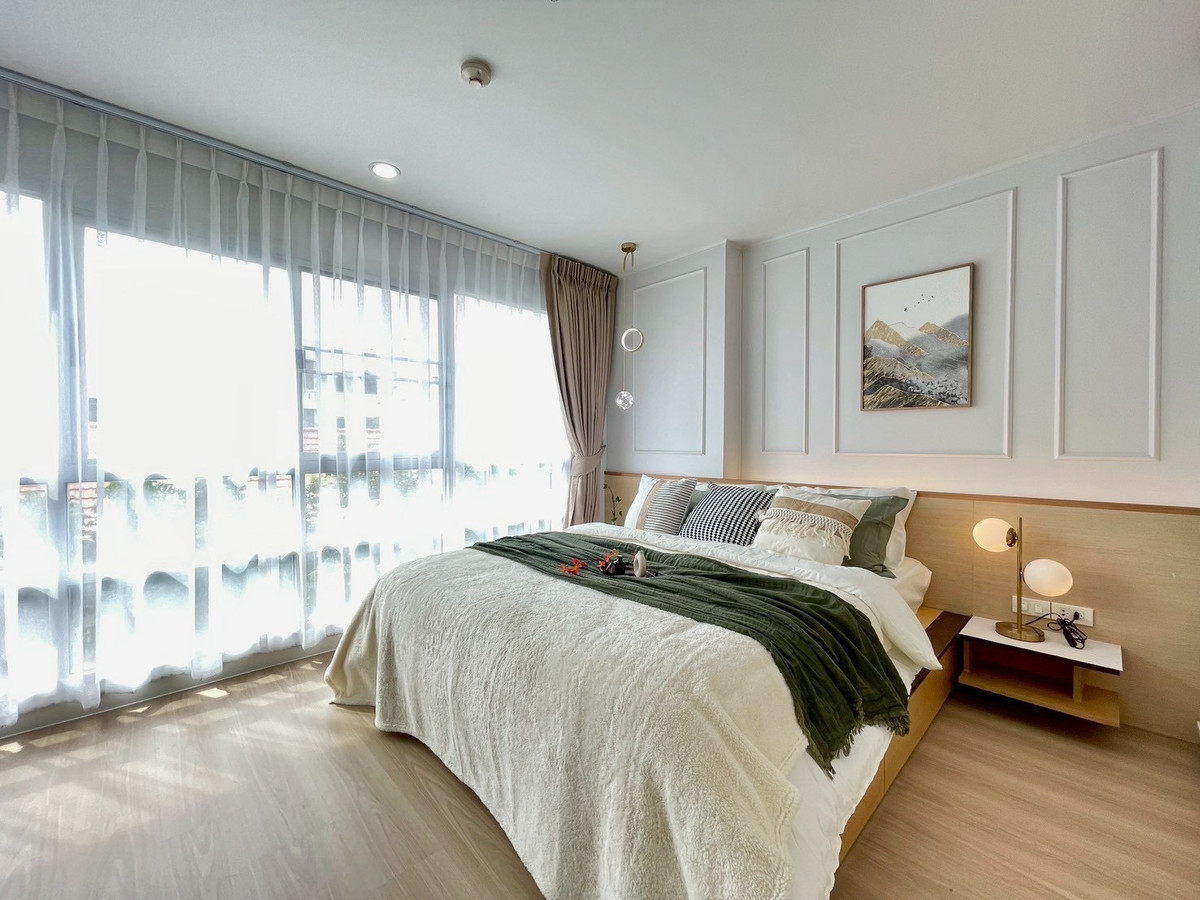 For SaleCondoRatchadapisek, Huaikwang, Suttisan : U Delight Huai Khwang Station, spacious room, fully furnished, ready to move in, near MRT, free transfer.