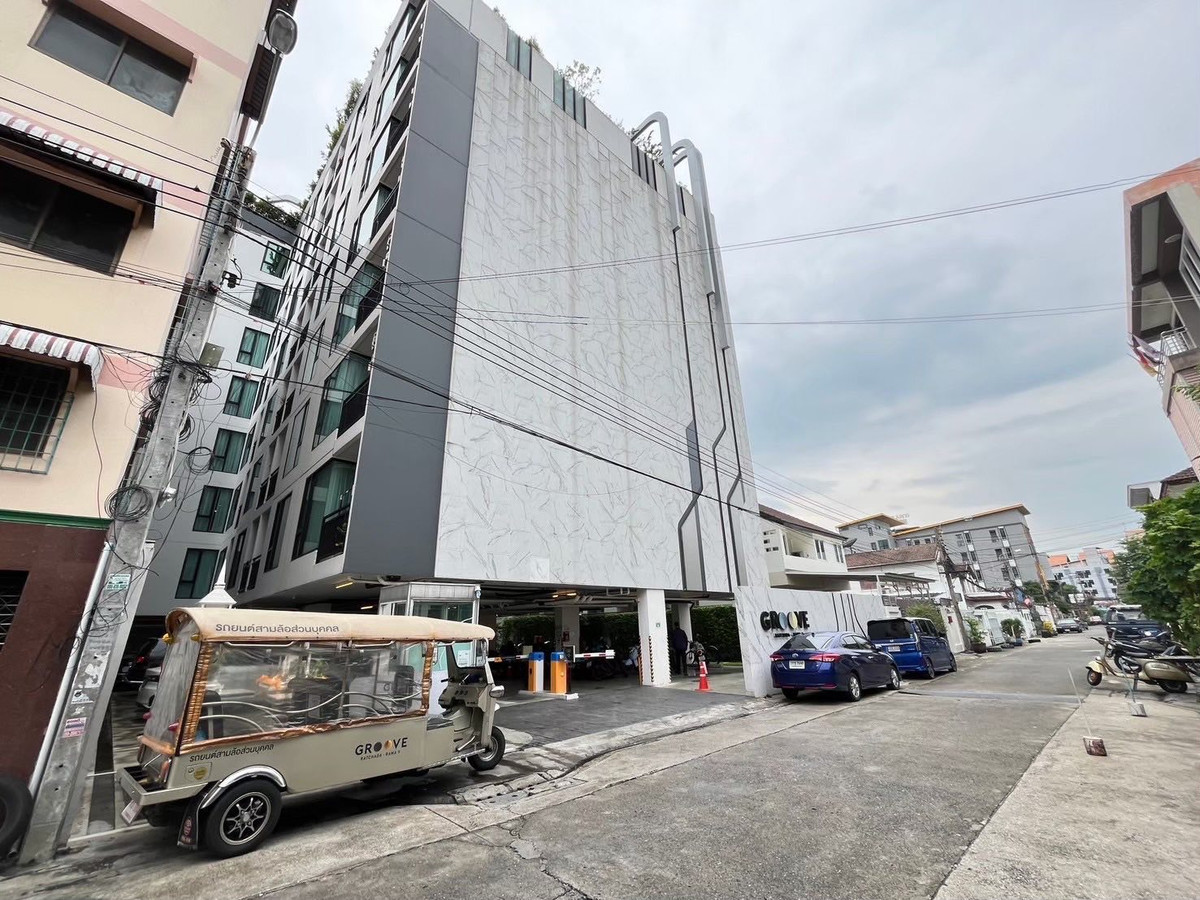 For SaleCondoRama9, Petchburi, RCA : Condo for sale Groove Ratchada Rama 9 price 4,590,000 baht [TTs251028]