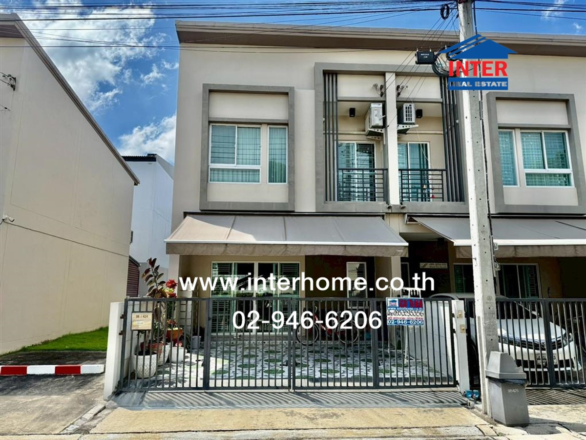 ขายทาวน์โฮมลาดกระบัง สุวรรณภูมิ : ทาวน์เฮ้าส์ 2 ชั้น 21 ตร.ว. หมู่บ้านกลางเมือง สวนหลวง ซอยเฉลิมพระเกียรติร.9 ซอย28 แยก14 เขตประเวศ กรุงเทพมหานคร